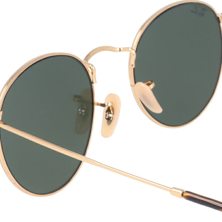 レイバン サングラス ラウンドメタル RB3447N 001/30 50 レギュラーフィット ラウンド型 フラットレンズ ミラー メンズ レディース ドライブ 運転 アウトドア ブランドサングラス 紫外線 花粉対策 ROUND METAL Ray-Ban