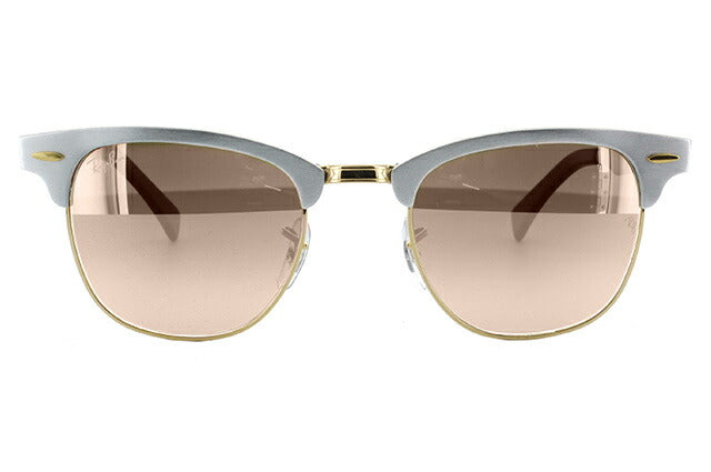 レイバン サングラス クラブマスター RB3507 137/7O 49 レギュラーフィット ブロー型 ミラー アルミニウム メンズ レディース ドライブ 運転 アウトドア ブランドサングラス 紫外線 花粉対策 CLUBMASTER Ray-Ban