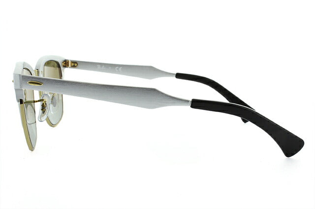 レイバン サングラス クラブマスター RB3507 137/9J 49 レギュラーフィット ブロー型 ミラー アルミニウム メンズ レディース ドライブ 運転 アウトドア ブランドサングラス 紫外線 花粉対策 CLUBMASTER Ray-Ban