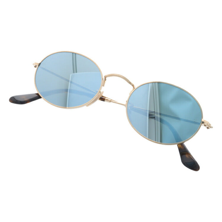 レイバン サングラス オーバル RB3547N 001/30 51 レギュラーフィット オーバル型 フラットレンズ ミラー メンズ レディース ドライブ 運転 アウトドア ブランドサングラス 紫外線 花粉対策 OVAL Ray-Ban