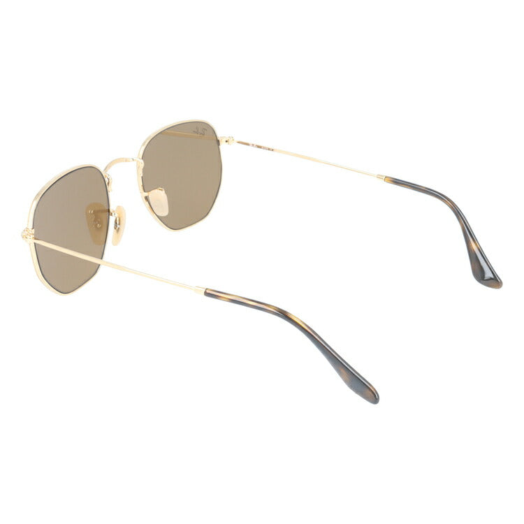 レイバン サングラス ヘキサゴナル RB3548N 001/93 51 レギュラーフィット ヘキサゴン型 フラットレンズ ミラー メンズ レディース ドライブ 運転 アウトドア ブランドサングラス 紫外線 花粉対策 HEXAGONAL Ray-Ban