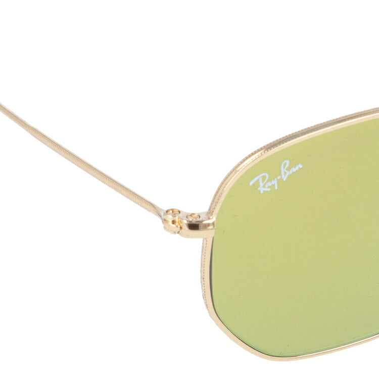 レイバン サングラス ヘキサゴナル RB3548N 001/93 51 レギュラーフィット ヘキサゴン型 フラットレンズ ミラー メンズ レディース ドライブ 運転 アウトドア ブランドサングラス 紫外線 花粉対策 HEXAGONAL Ray-Ban