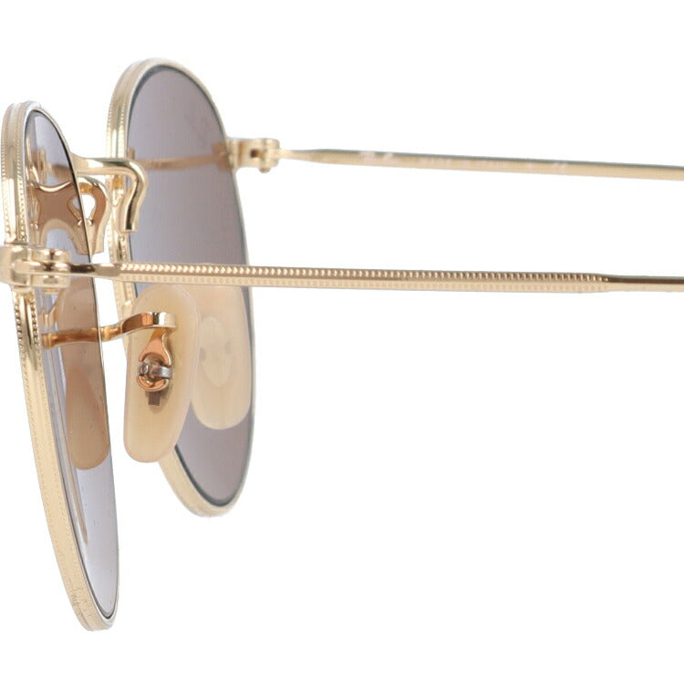 レイバン サングラス ラウンドメタル RB3447N 001/Z2 47 レギュラーフィット ラウンド型 フラットレンズ ミラー メンズ レディース ドライブ 運転 アウトドア ブランドサングラス 紫外線 花粉対策 ROUND METAL Ray-Ban