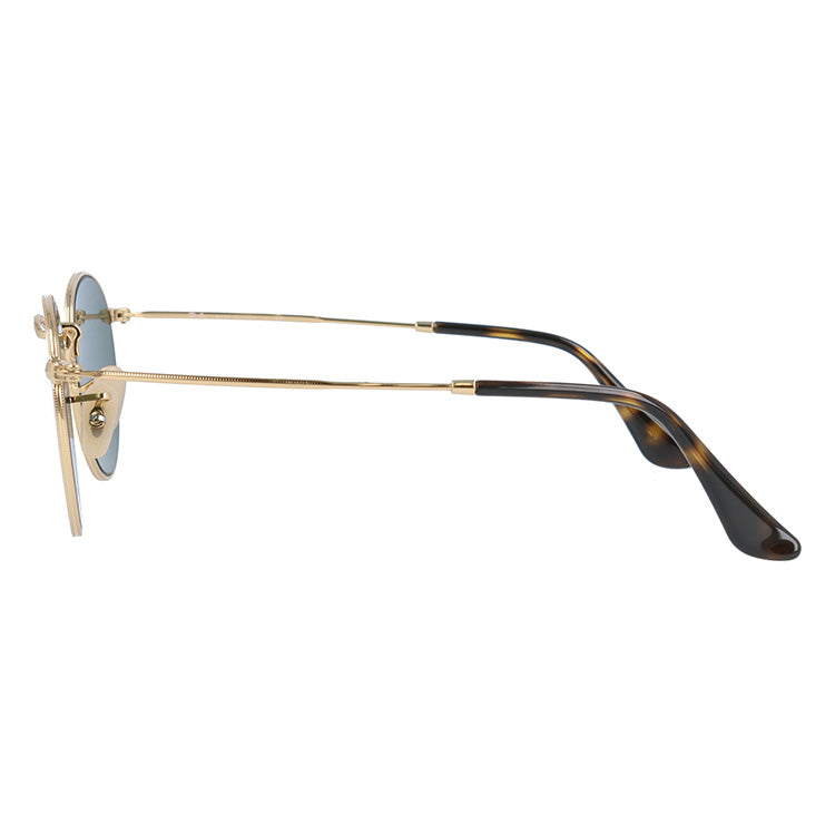 レイバン サングラス Ray-Ban フラットレンズ ミラー RB3447N 001/8O 47 レギュラーフィット ROUND METAL ラウンド メタル ラウンド型 メンズ レディース RAYBAN ドライブ 運転 アウトドア レジャー ブランドサングラス UVカット メガネ 眼鏡 度付き対応