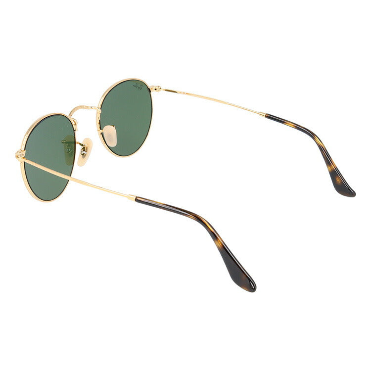レイバン サングラス Ray-Ban フラットレンズ ミラー RB3447N 001/8O 47 レギュラーフィット ROUND METAL ラウンド メタル ラウンド型 メンズ レディース RAYBAN ドライブ 運転 アウトドア レジャー ブランドサングラス UVカット メガネ 眼鏡 度付き対応