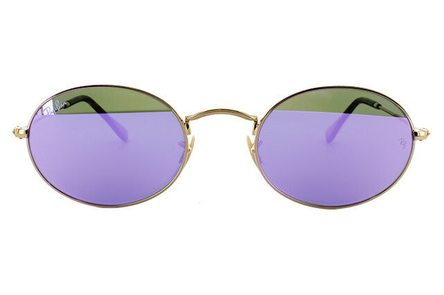 レイバン サングラス オーバル RB3547N 001/8O 51 レギュラーフィット オーバル型 フラットレンズ ミラー メンズ レディース ドライブ 運転 アウトドア ブランドサングラス 紫外線 花粉対策 OVAL Ray-Ban