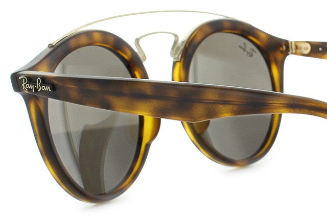 【訳あり】レイバン サングラス ギャッツビー1 ミラーレンズ フルフィット(アジアンフィット) Ray-Ban GATSBY 1 RB4256F 60925A 47サイズ ボストン型 ユニセックス メンズ レディース