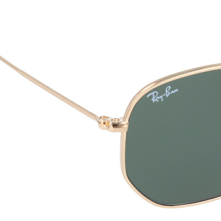 レイバン サングラス ヘキサゴナル RB3548N 001 51 レギュラーフィット ヘキサゴン型 フラットレンズ メンズ レディース ドライブ 運転 アウトドア ブランドサングラス 紫外線 花粉対策 HEXAGONAL Ray-Ban