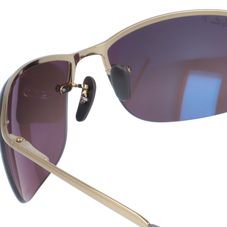 【訳あり】レイバン 偏光サングラス RB3542 197/6B 63 レギュラーフィット スクエア型 CHROMANCE クロマンス ミラー メンズ レディース ドライブ 運転 アウトドア ブランドサングラス 紫外線 花粉対策 Ray-Ban