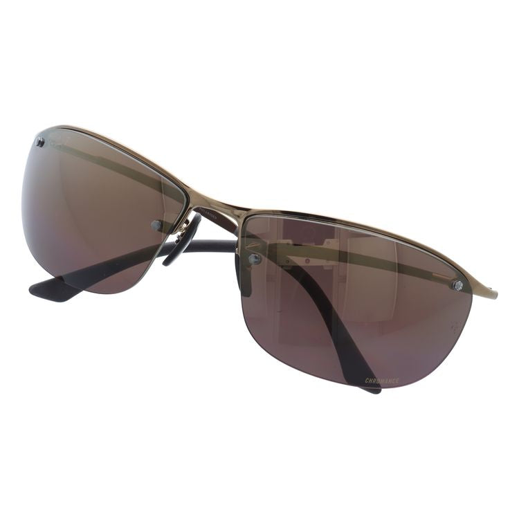 レイバン 偏光サングラス RB3542 197/6B 63 レギュラーフィット スクエア型 CHROMANCE クロマンス ミラー メンズ レディース ドライブ 運転 アウトドア ブランドサングラス 紫外線 花粉対策 Ray-Ban