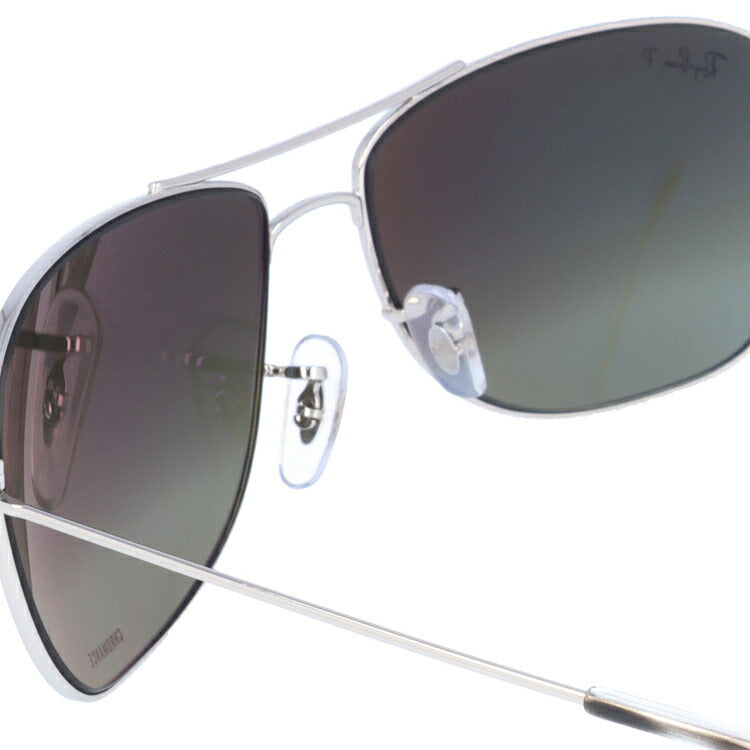 レイバン 偏光サングラス RB3543 003/5J 59 レギュラーフィット ティアドロップ型 CHROMANCE クロマンス ミラー メンズ レディース ドライブ 運転 アウトドア ブランドサングラス 紫外線 花粉対策 Ray-Ban