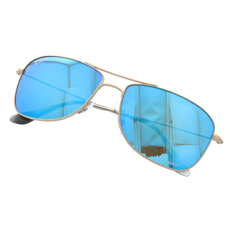 レイバン 偏光サングラス RB3543 112/A1 59 レギュラーフィット ティアドロップ型 CHROMANCE クロマンス ミラー メンズ レディース ドライブ 運転 アウトドア ブランドサングラス 紫外線 花粉対策 Ray-Ban