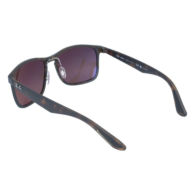 レイバン 偏光サングラス RB4264 894/6B 58 レギュラーフィット スクエア型 CHROMANCE クロマンス ミラー メンズ レディース ドライブ 運転 アウトドア ブランドサングラス 紫外線 花粉対策 Ray-Ban