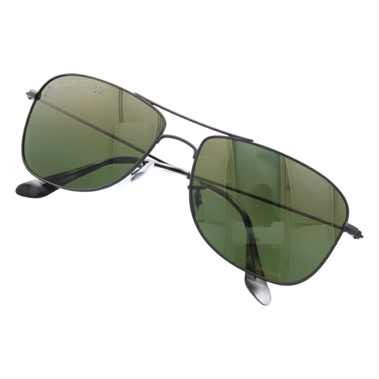 レイバン 偏光サングラス RB3543 029/6O 59 レギュラーフィット ティアドロップ型 CHROMANCE クロマンス ミラー メンズ レディース ドライブ 運転 アウトドア ブランドサングラス 紫外線 花粉対策 Ray-Ban