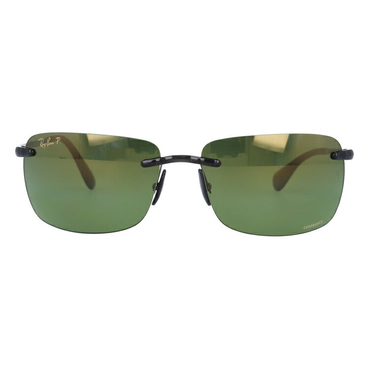 レイバン 偏光サングラス RB4255 621/6O 60 レギュラーフィット スクエア型 CHROMANCE クロマンス ミラー メンズ レディース ドライブ 運転 アウトドア ブランドサングラス 紫外線 花粉対策 Ray-Ban