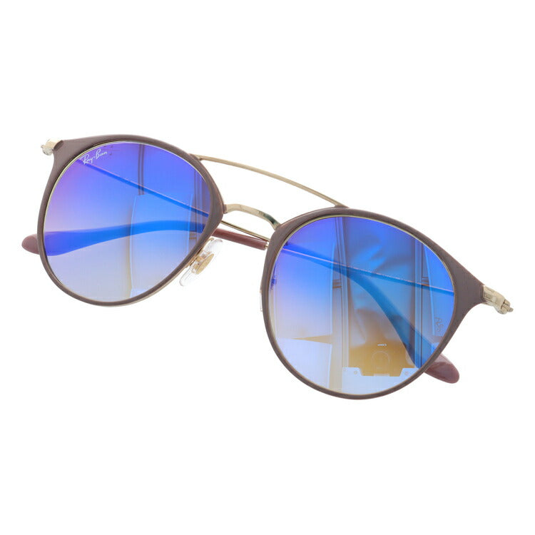 レイバン サングラス RB3546 90118B 49 レギュラーフィット ボストン型 ミラー メンズ レディース ドライブ 運転 アウトドア ブランドサングラス 紫外線 花粉対策 Ray-Ban