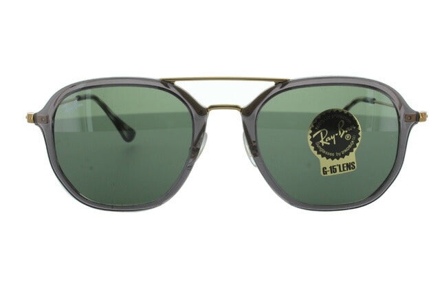 レイバン サングラス RB4273 6237 52 レギュラーフィット スクエア型 G-15 グリーンレンズ メンズ レディース ドライブ 運転 アウトドア ブランドサングラス 紫外線 花粉対策 Ray-Ban