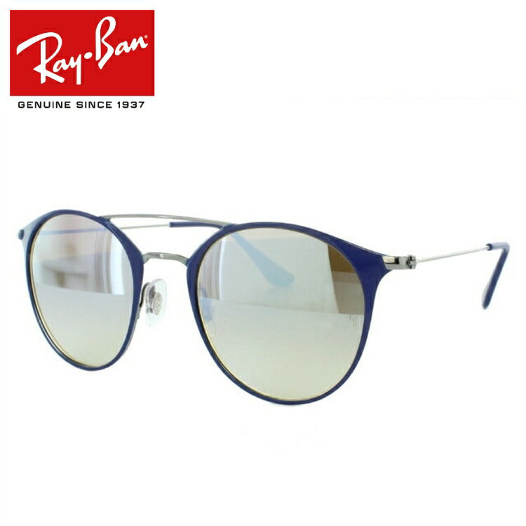 レイバン サングラス RB3546 90109U 49 レギュラーフィット ボストン型 ミラー メンズ レディース ドライブ 運転 アウトドア ブランドサングラス 紫外線 花粉対策 Ray-Ban