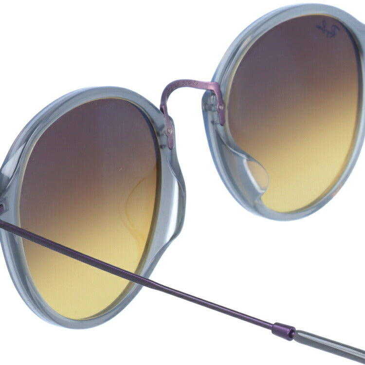 レイバン サングラス ラウンドフレック RB2447NF 62554O 52 アジアンフィット ラウンド型 フラットレンズ ミラー メンズ レディース ドライブ 運転 アウトドア ブランドサングラス 紫外線 花粉対策 ROUND FLECK Ray-Ban