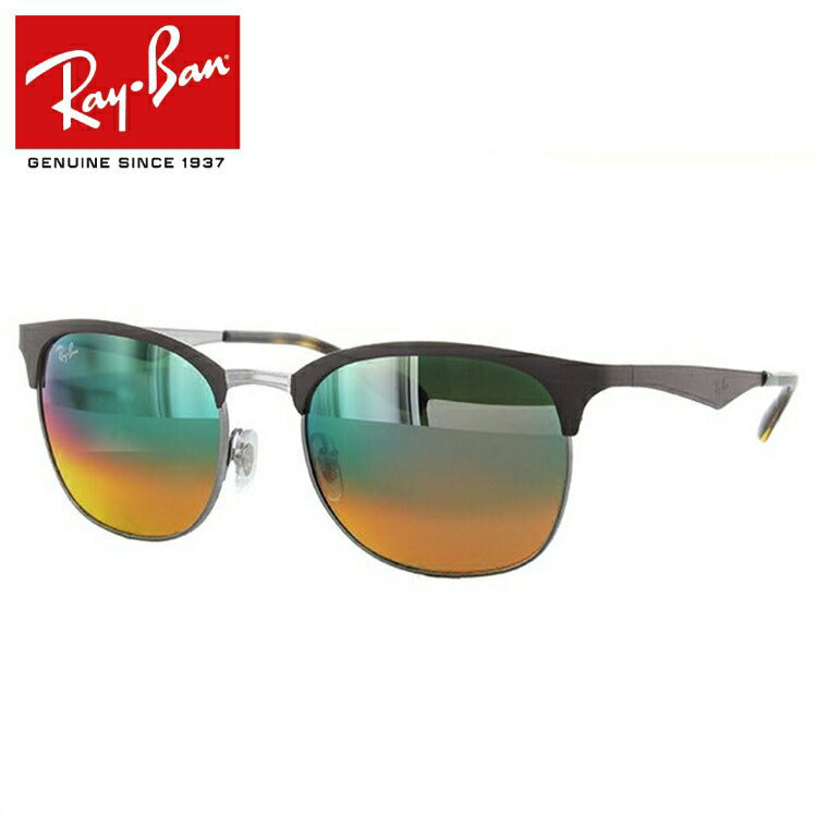 レイバン サングラス RB3538 9006A8 53 レギュラーフィット ブロー型 ミラー メンズ レディース ドライブ 運転 アウトドア ブランドサングラス 紫外線 花粉対策 Ray-Ban
