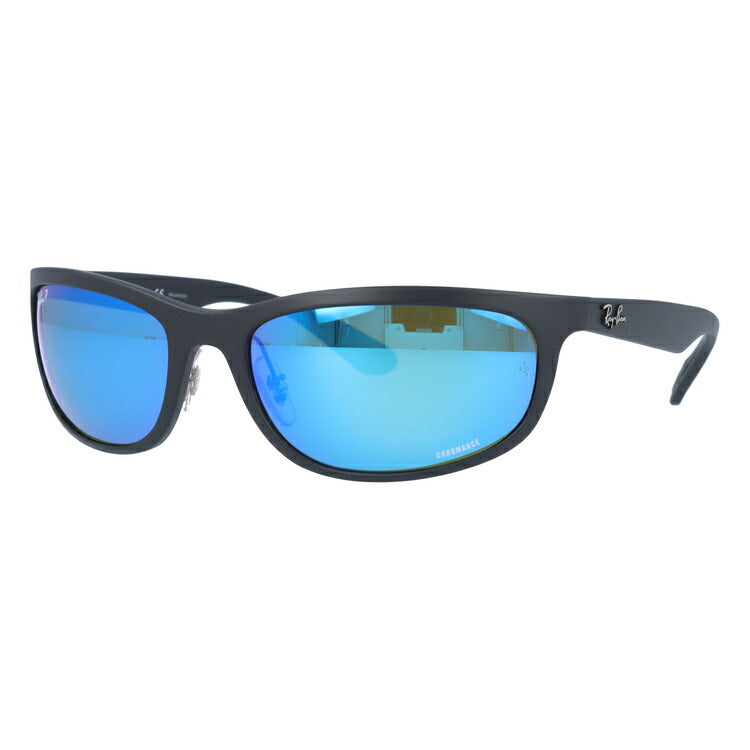 レイバン 偏光サングラス RB4265 601SA1 62 レギュラーフィット スクエア型 CHROMANCE クロマンス ミラー 黒縁 黒ぶち メンズ レディース ドライブ 運転 アウトドア ブランドサングラス 紫外線 花粉対策 Ray-Ban