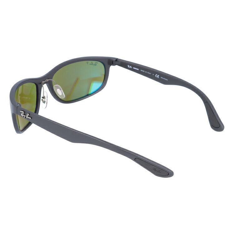 【訳あり】レイバン 偏光サングラス RB4265 601SA1 62 レギュラーフィット スクエア型 CHROMANCE クロマンス ミラー 黒縁 黒ぶち メンズ レディース ドライブ 運転 アウトドア ブランドサングラス 紫外線 花粉対策 Ray-Ban