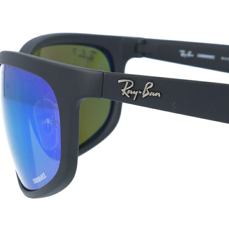 【訳あり】レイバン 偏光サングラス RB4265 601SA1 62 レギュラーフィット スクエア型 CHROMANCE クロマンス ミラー 黒縁 黒ぶち メンズ レディース ドライブ 運転 アウトドア ブランドサングラス 紫外線 花粉対策 Ray-Ban