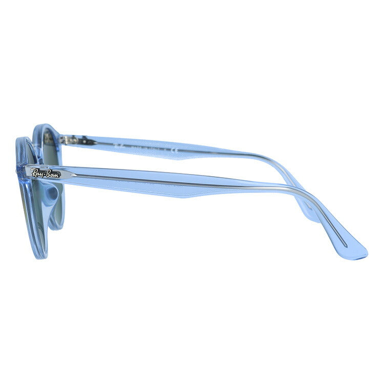 レイバン サングラス RB2180F 6278A9 51 アジアンフィット ボストン型 ミラー クリアフレーム メンズ レディース ドライブ 運転 アウトドア ブランドサングラス 紫外線 花粉対策 Ray-Ban