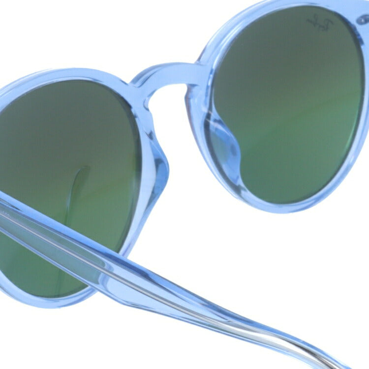 レイバン サングラス RB2180F 6278A9 51 アジアンフィット ボストン型 ミラー クリアフレーム メンズ レディース ドライブ 運転 アウトドア ブランドサングラス 紫外線 花粉対策 Ray-Ban