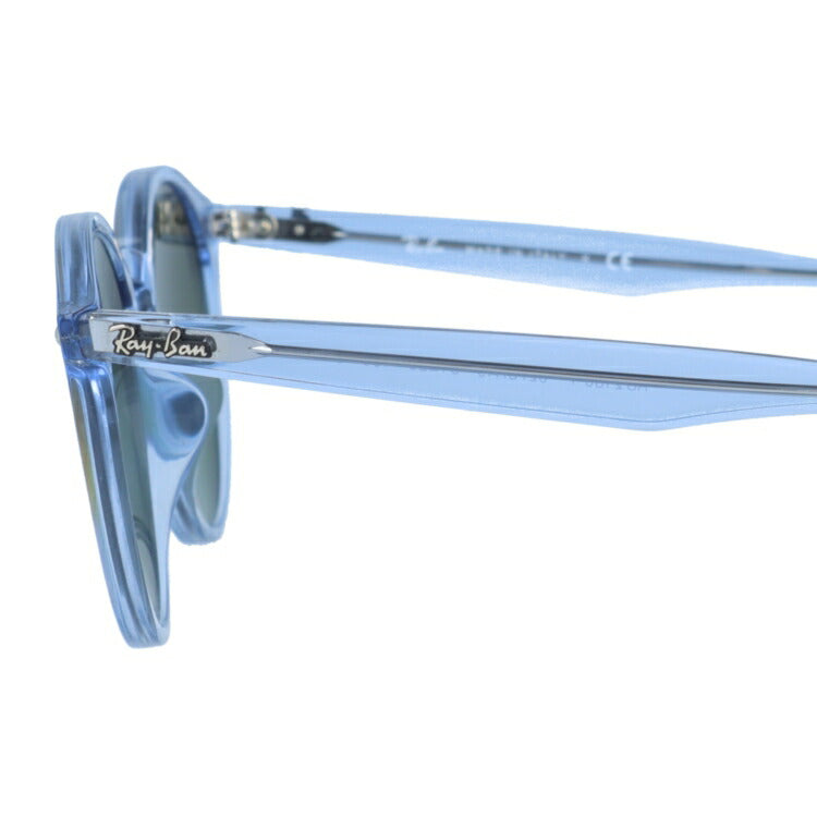 レイバン サングラス RB2180F 6278A9 51 アジアンフィット ボストン型 ミラー クリアフレーム メンズ レディース ドライブ 運転 アウトドア ブランドサングラス 紫外線 花粉対策 Ray-Ban