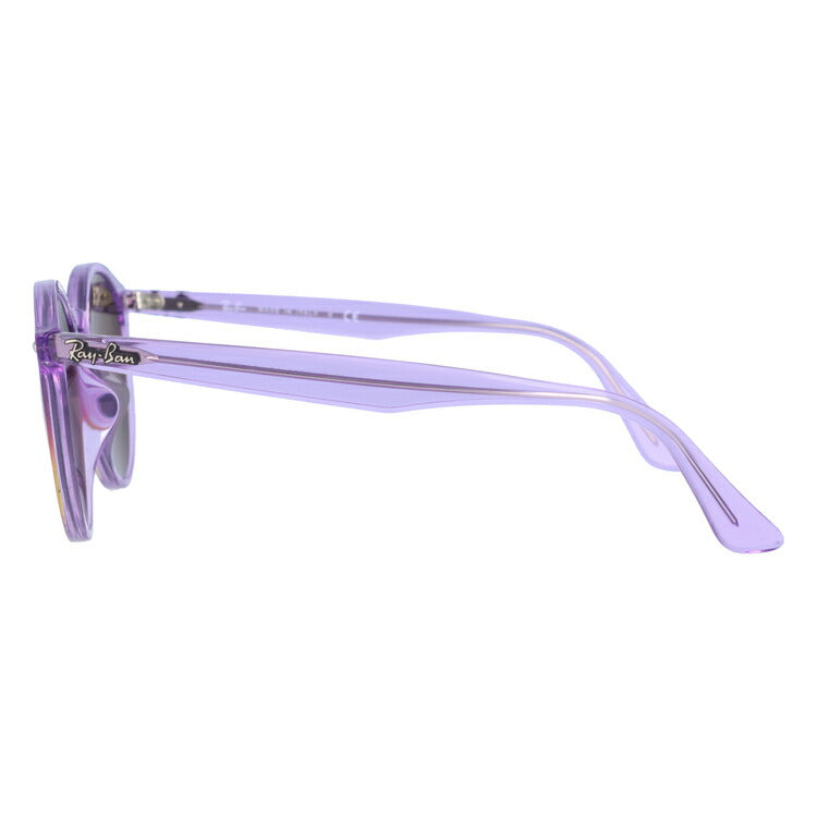 レイバン サングラス RB2180F 6280A8 51 アジアンフィット ボストン型 ミラー クリアフレーム メンズ レディース ドライブ 運転 アウトドア ブランドサングラス 紫外線 花粉対策 Ray-Ban