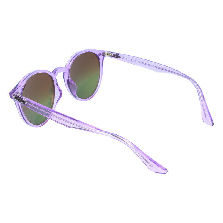 レイバン サングラス RB2180F 6280A8 51 アジアンフィット ボストン型 ミラー クリアフレーム メンズ レディース ドライブ 運転 アウトドア ブランドサングラス 紫外線 花粉対策 Ray-Ban