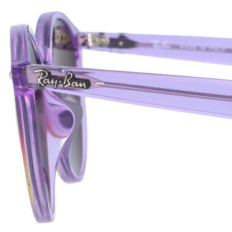 レイバン サングラス RB2180F 6280A8 51 アジアンフィット ボストン型 ミラー クリアフレーム メンズ レディース ドライブ 運転 アウトドア ブランドサングラス 紫外線 花粉対策 Ray-Ban