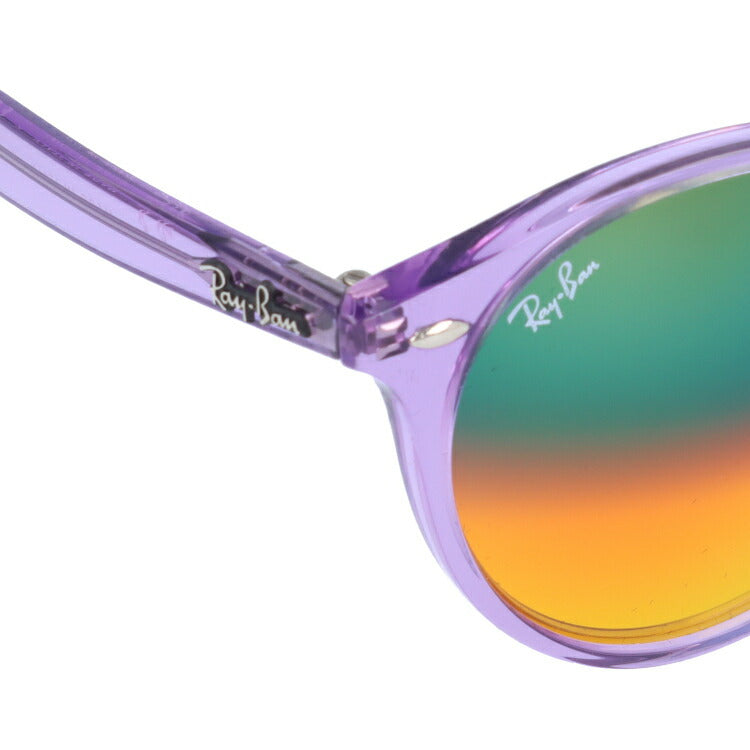 レイバン サングラス RB2180F 6280A8 51 アジアンフィット ボストン型 ミラー クリアフレーム メンズ レディース ドライブ 運転 アウトドア ブランドサングラス 紫外線 花粉対策 Ray-Ban