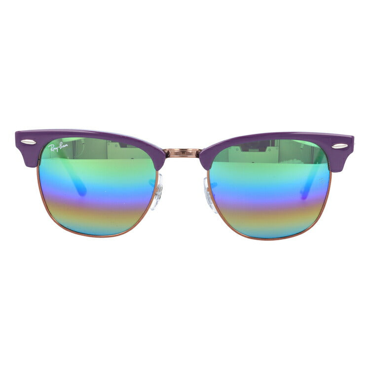 レイバン サングラス クラブマスター RB3016 1221C3 51 レギュラーフィット ブロー型 ミラー メンズ レディース ドライブ 運転 アウトドア ブランドサングラス 紫外線 花粉対策 CLUBMASTER Ray-Ban