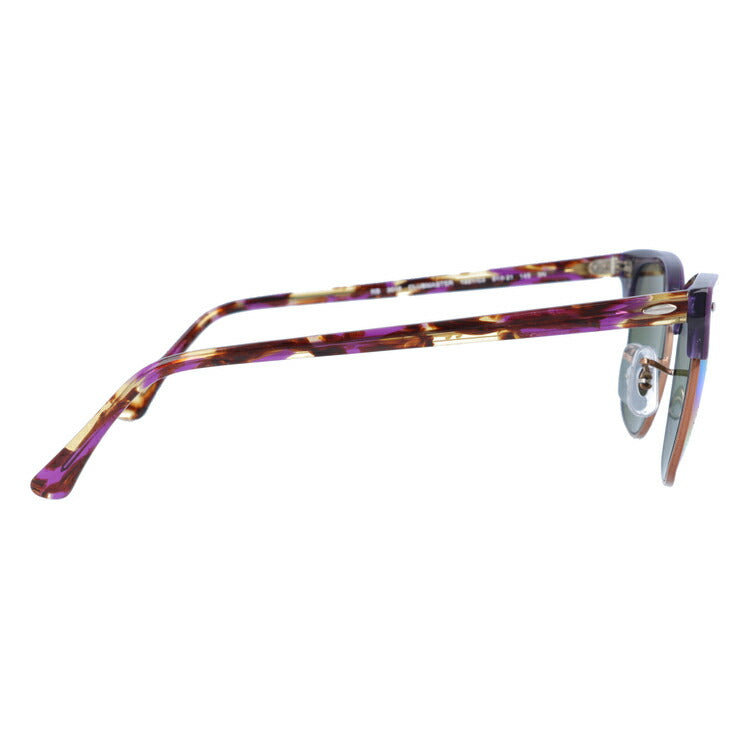 レイバン サングラス クラブマスター RB3016 1221C3 51 レギュラーフィット ブロー型 ミラー メンズ レディース ドライブ 運転 アウトドア ブランドサングラス 紫外線 花粉対策 CLUBMASTER Ray-Ban