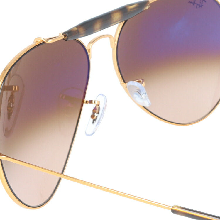 レイバン サングラス アウトドアーズマン2 RB3029 9001A5 62 レギュラーフィット ティアドロップ型 メンズ レディース ドライブ 運転 アウトドア ブランドサングラス 紫外線 花粉対策 OUTDOORSMAN II Ray-Ban