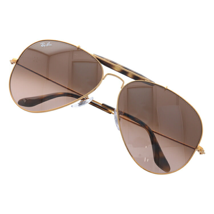 レイバン サングラス アウトドアーズマン2 RB3029 9001A5 62 レギュラーフィット ティアドロップ型 メンズ レディース ドライブ 運転 アウトドア ブランドサングラス 紫外線 花粉対策 OUTDOORSMAN II Ray-Ban