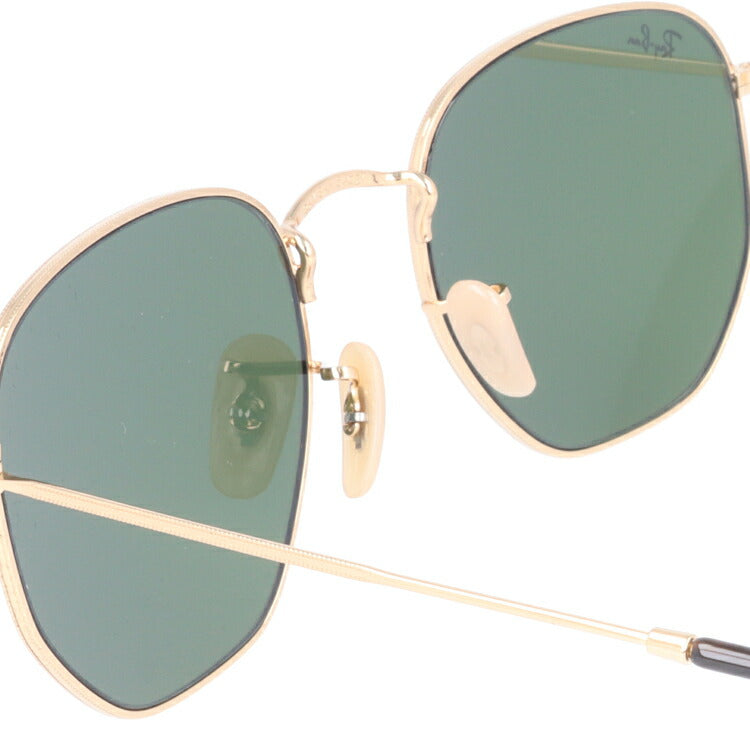 レイバン サングラス ヘキサゴナル RB3548N 001/8O 54 レギュラーフィット ヘキサゴン型 フラットレンズ ミラー メンズ レディース ドライブ 運転 アウトドア ブランドサングラス 紫外線 花粉対策 HEXAGONAL Ray-Ban