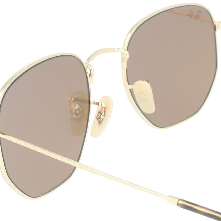 レイバン サングラス ヘキサゴナル RB3548N 001/Z2 54 レギュラーフィット ヘキサゴン型 フラットレンズ ミラー メンズ レディース ドライブ 運転 アウトドア ブランドサングラス 紫外線 花粉対策 HEXAGONAL Ray-Ban