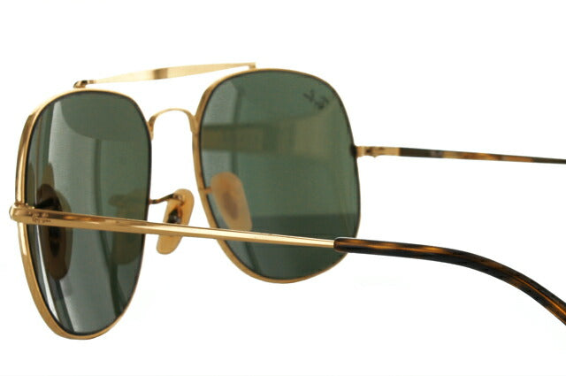 レイバン サングラス ジェネラル RB3561 001 57 レギュラーフィット ティアドロップ型 G-15 グリーンレンズ メンズ レディース ドライブ 運転 アウトドア ブランドサングラス 紫外線 花粉対策 GENERAL Ray-Ban