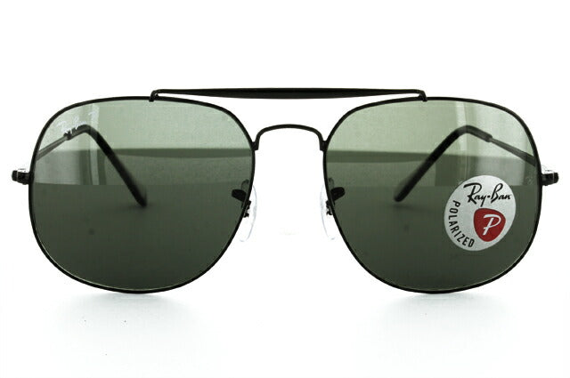 レイバン 偏光サングラス ジェネラル RB3561 002/58 57 レギュラーフィット ティアドロップ型 メンズ レディース ドライブ 運転 アウトドア ブランドサングラス 紫外線 花粉対策 GENERAL Ray-Ban