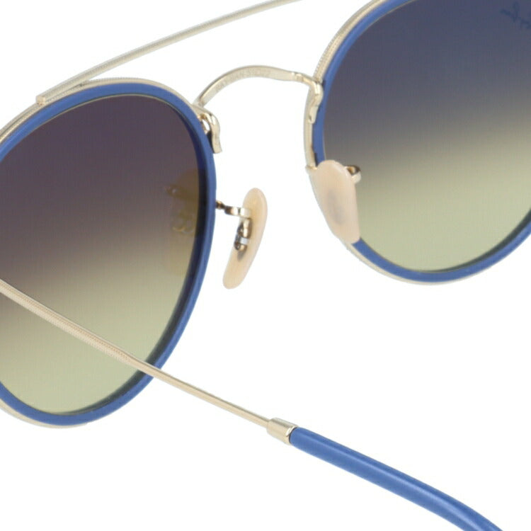 レイバン サングラス ラウンド RB3647N 001/9U 51 レギュラーフィット ラウンド型 ミラー ダブルブリッジ メンズ レディース ドライブ 運転 アウトドア ブランドサングラス 紫外線 花粉対策 ROUND Ray-Ban