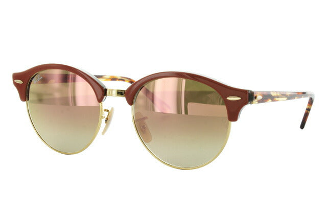 レイバン サングラス クラブラウンド RB4246 12207O 51 レギュラーフィット ブロー型 ミラー メンズ レディース ドライブ 運転 アウトドア ブランドサングラス 紫外線 花粉対策 CLUBROUND Ray-Ban