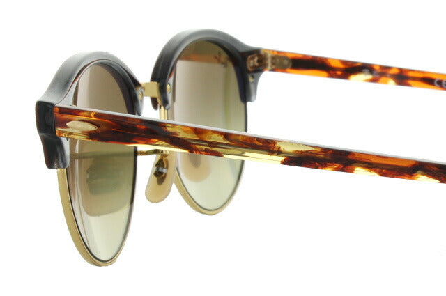 レイバン サングラス クラブラウンド RB4246 12207O 51 レギュラーフィット ブロー型 ミラー メンズ レディース ドライブ 運転 アウトドア ブランドサングラス 紫外線 花粉対策 CLUBROUND Ray-Ban