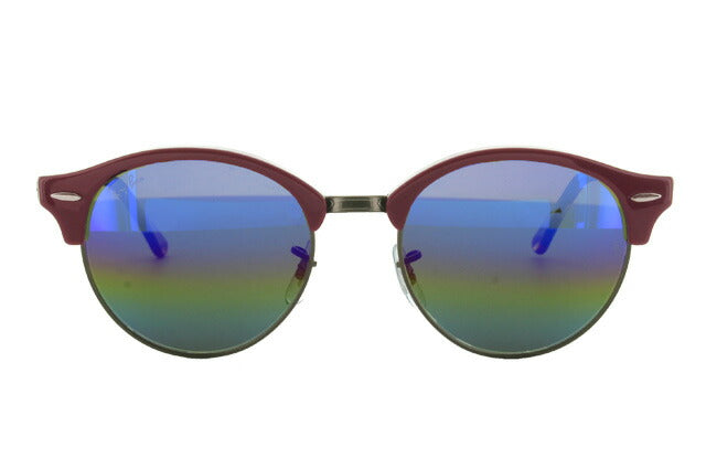 レイバン サングラス クラブラウンド RB4246 1222C2 51 レギュラーフィット ブロー型 ミラー メンズ レディース ドライブ 運転 アウトドア ブランドサングラス 紫外線 花粉対策 CLUBROUND Ray-Ban