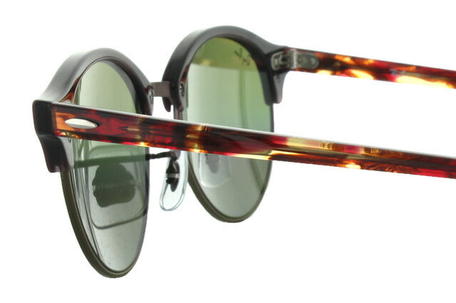 レイバン サングラス クラブラウンド RB4246 1222C2 51 レギュラーフィット ブロー型 ミラー メンズ レディース ドライブ 運転 アウトドア ブランドサングラス 紫外線 花粉対策 CLUBROUND Ray-Ban