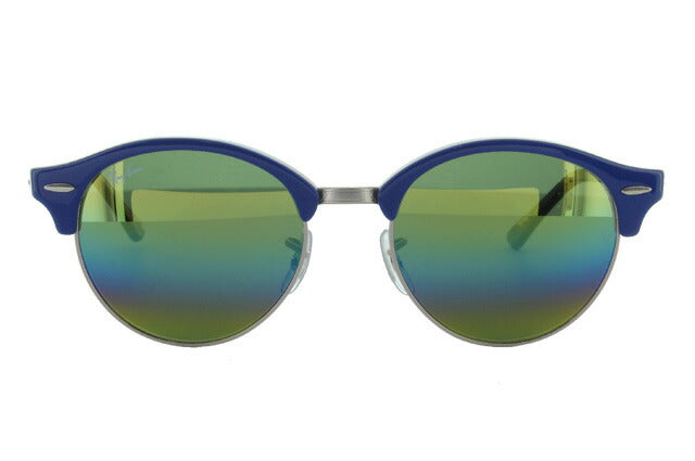 レイバン サングラス クラブラウンド RB4246 1223C4 51 レギュラーフィット ブロー型 ミラー メンズ レディース ドライブ 運転 アウトドア ブランドサングラス 紫外線 花粉対策 CLUBROUND Ray-Ban