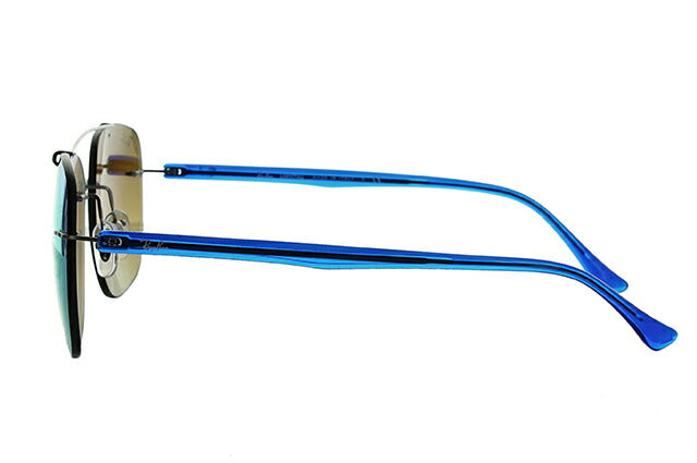 レイバン サングラス RB4280 6289B7 55 レギュラーフィット スクエア型 ミラー メンズ レディース ドライブ 運転 アウトドア ブランドサングラス 紫外線 花粉対策 Ray-Ban