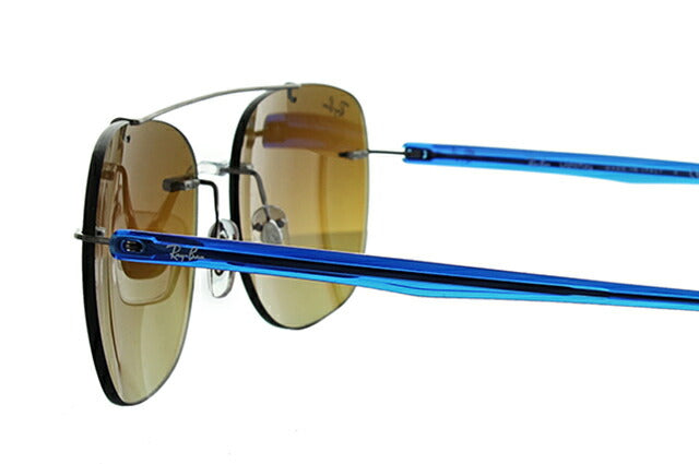 レイバン サングラス RB4280 6289B7 55 レギュラーフィット スクエア型 ミラー メンズ レディース ドライブ 運転 アウトドア ブランドサングラス 紫外線 花粉対策 Ray-Ban